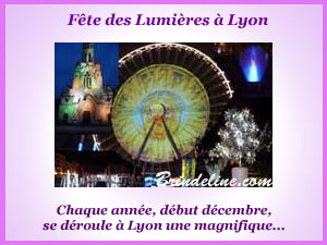 La fête des lumières  à Lyon