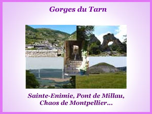 Les gorges du Tarn - Sainte-Enimie