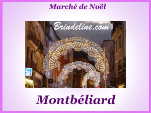 Le marché de Noël de Montbéliard - Doubs