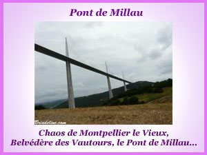 Le pont de Millau en Aveyron