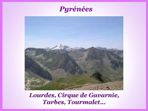 Les vallées et montagnes des Pyrénées