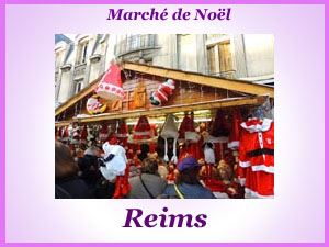 Le marché de Noël à, Reims