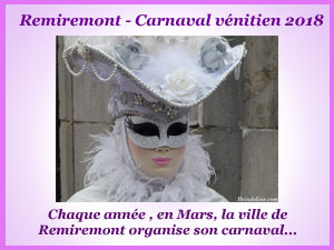 Le carnaval vénitien de Remiremont