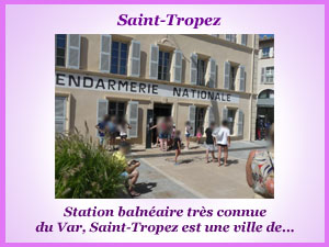 La station balnéaire de Saint Tropez