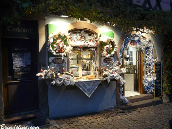 Décors du Marché de Noël de Riquewihr (Alsace)