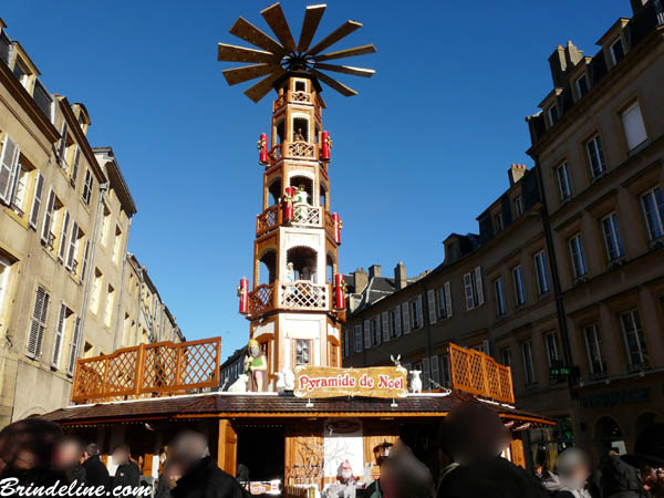 Marché de Noël à Metz - décoration
