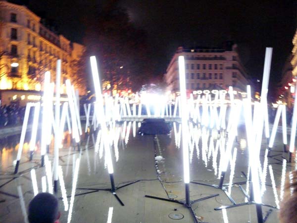 Fête des Lumières Lyon - rue de la République