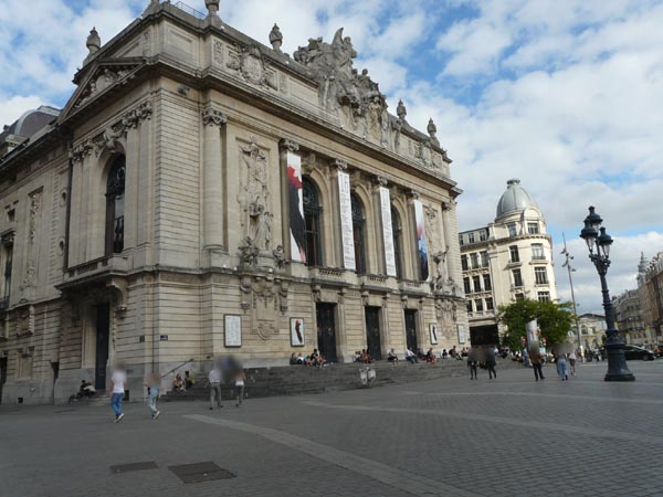 Lille - place du Théâtre - Opéra
