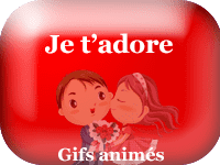 Gifs animés - je t'adore