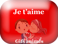 Gifs animés - je t'aime