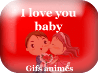 Gifs animés - I love you baby