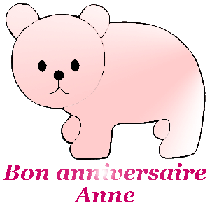 Bon Anniversaire Anne