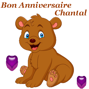 Bon Anniversaire Chantal