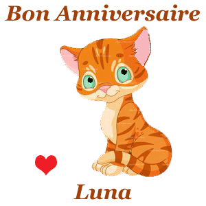 gif animé gratuit - anniversaire - Luna