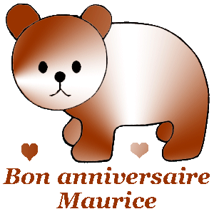 Bon anniversaire - Maurice