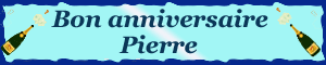 Gif animé gratuit : Bon Anniversaire Pierre