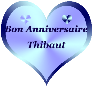 Bon anniversaire - Thibaut