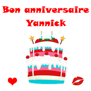 bon anniversaire Yannick