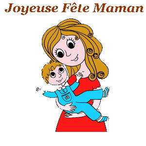gifs animes gratuits -  Joyeuse Fête maman