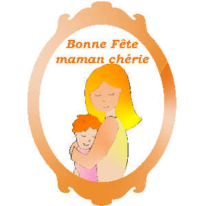 gifs animes gratuits -  Bonne Fête Maman Chérie