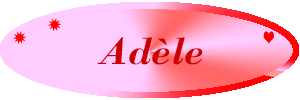 gif animé -  Adèle