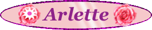 Gif animé gratuit - prénom - Arlette