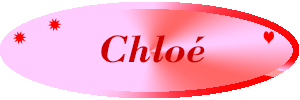 gif animé -  Chloé