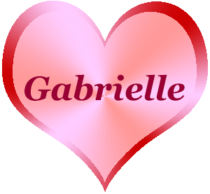 gif animé -  Gabrielle