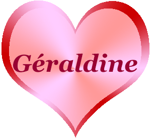 gif animé -  Géraldine