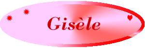 gif animé -  Gisèle