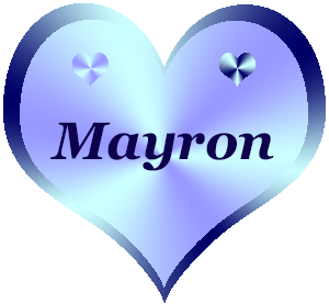 gif animé -  Mayron