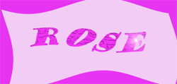 Gif animé gratuit - prénom - Rose