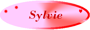 Gif animé - Sylvie