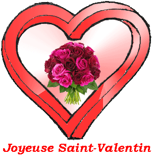 Gif animé gratuit - joyeuse Saint-Valentin 