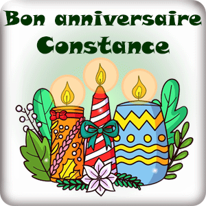gif animé - anniversaire Gif anniversaire Constance