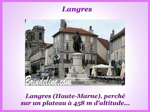 Ville fortifiée de Langres en Haute Marne