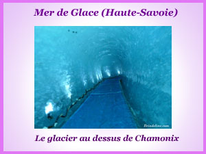 La Mer de Glace par le train de Montenvers (Haute-Savoie)