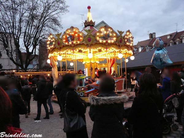 Marché de Noël à Montbéliard - kiosque