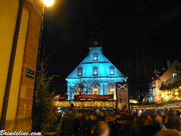 Marché de Noël à Montbéliard - illuminations