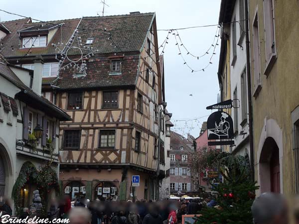 Les rues de Colmar pendant le Marché de Noël