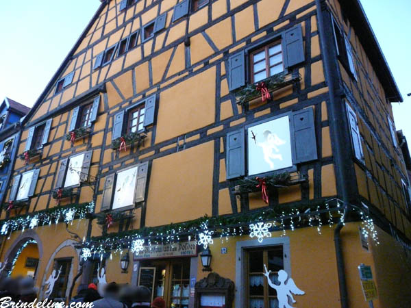Façades du Village de Riquewihr ( Alsace)