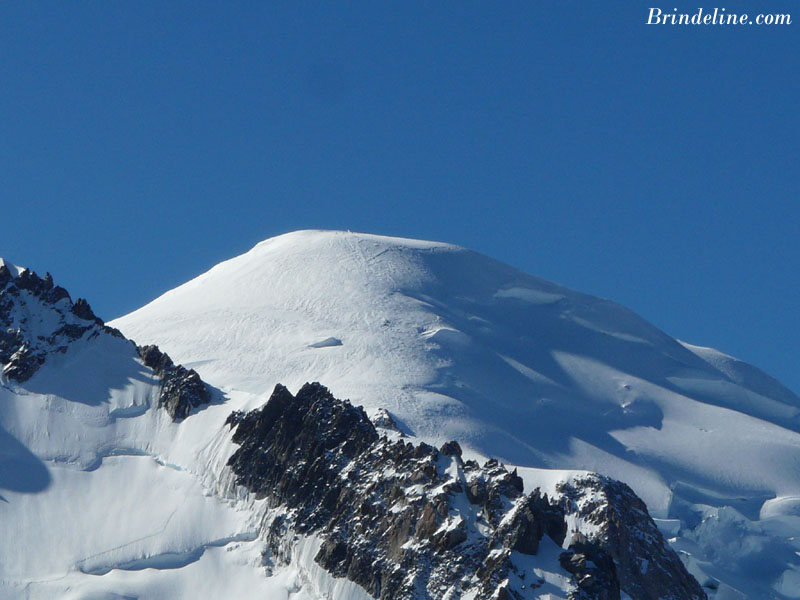 Le Mont-Blanc depuis l'Aiguille du Midi