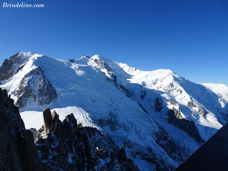 Les Alpes depuis l'Aiguille du Midi