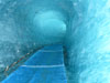 Intérieur de la grotte de la mer de glace