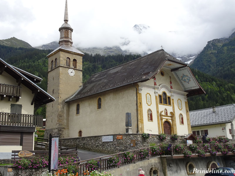 Eglise de Contamines Montjoie (Haute-Savoie)