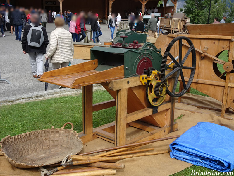 Cordon (Haute-Savoie) - Exposition de matériel agricole ancien