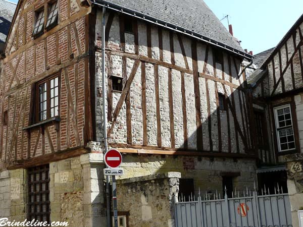 maison à colombage de la Ville d'Amboise (Indre et Loire)