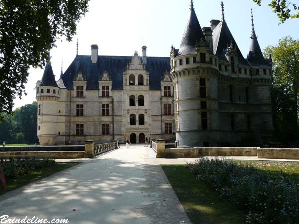 Entrée château Azay le Rideau