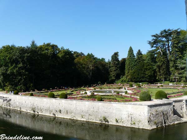 Jardin Catherine de Médicis -  château de Chenonceau - Indre et Loire