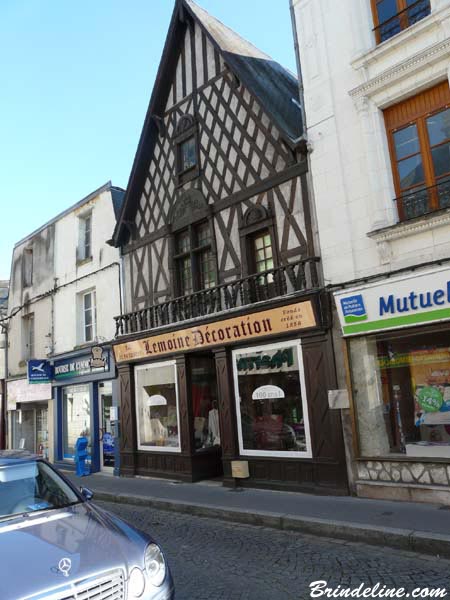 Colombage de la ville de Montrichard (Loir et Cher)